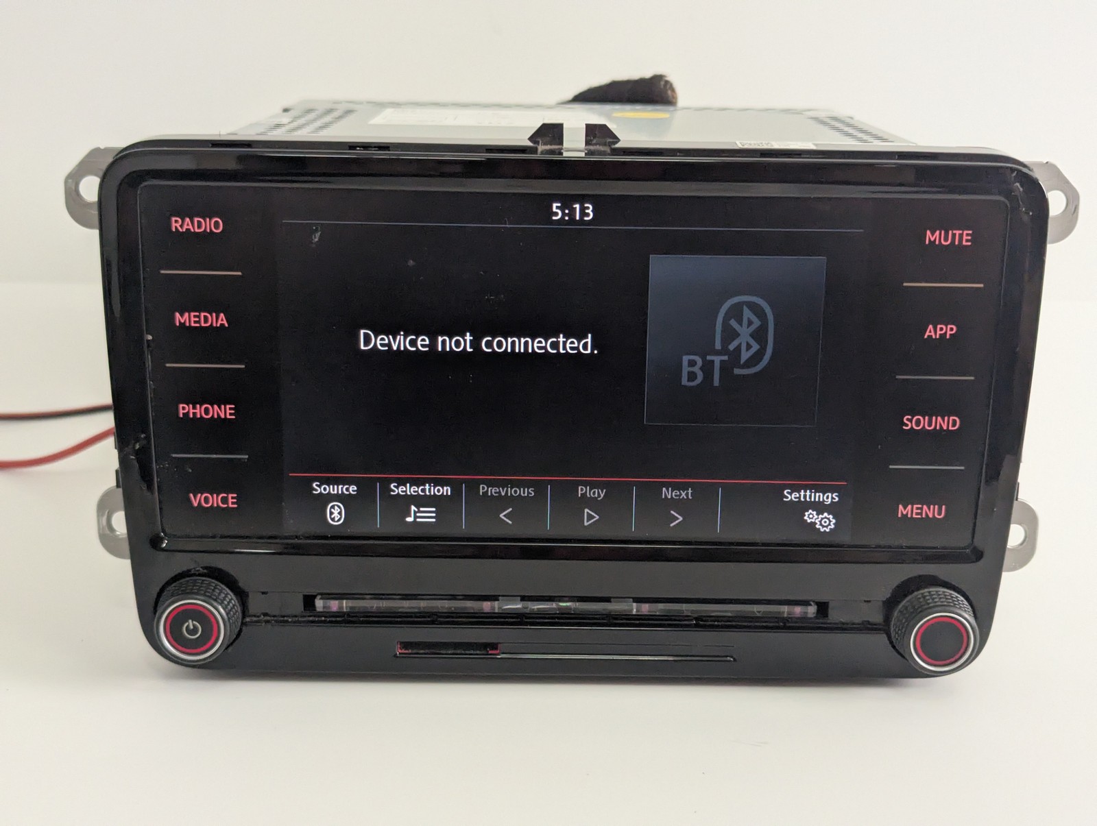 2020-2022 VOLKSWAGEN PASSAT DASH RADIO RECEIVER DISPLAY CD PLAYER HEAD UNIT OEM