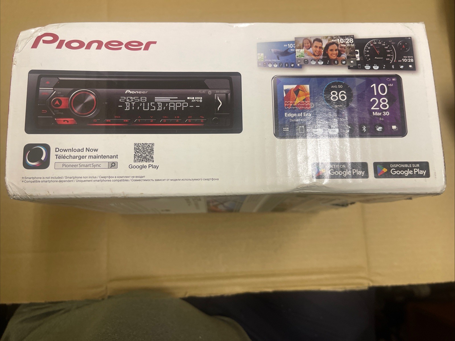 Pioneer DEH-S320BT CD Radio Bluetooth Spotify USB AUX Android Devices Car Stereo