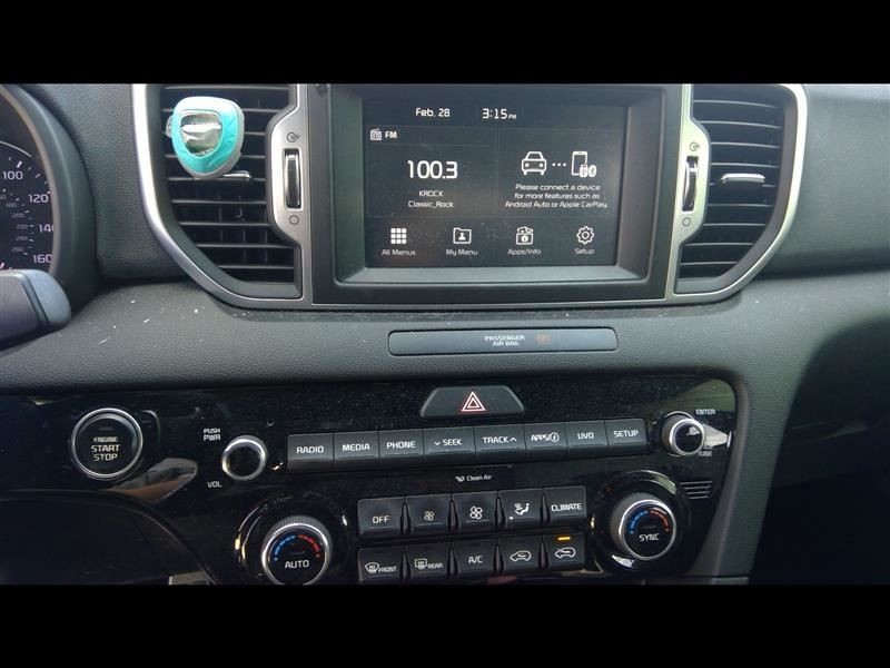 Audio Equipment Radio Control Panel ID 96540D9200WK Fits 17-19 SPORTAGE 730937