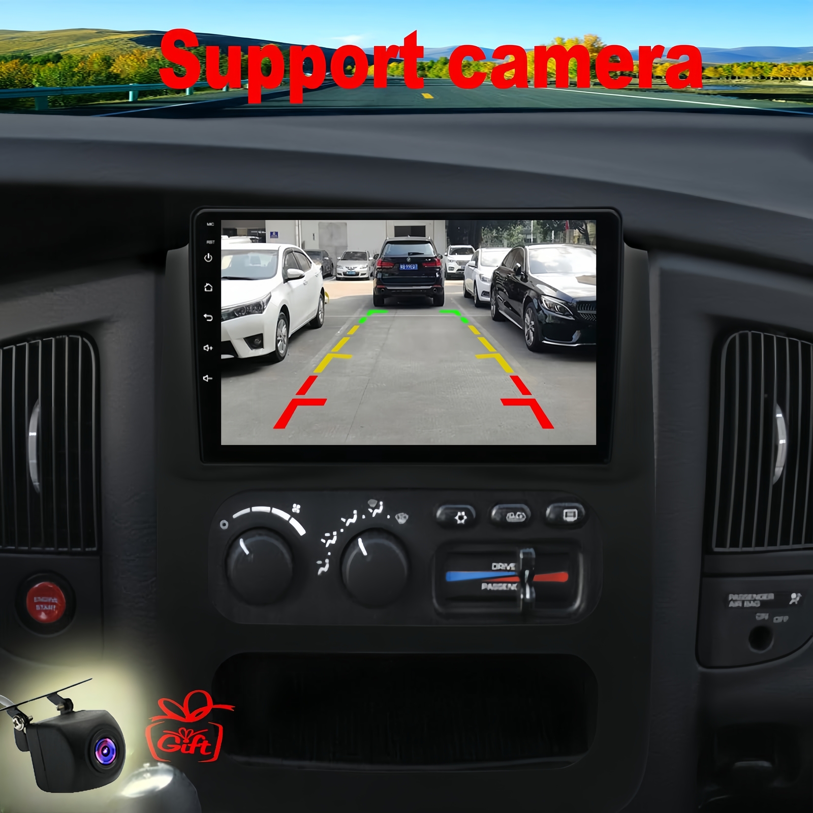 32G Android Carplay For Dodge RAM 1500 2500 3500 2003 2004 2005 Radio GPS Player