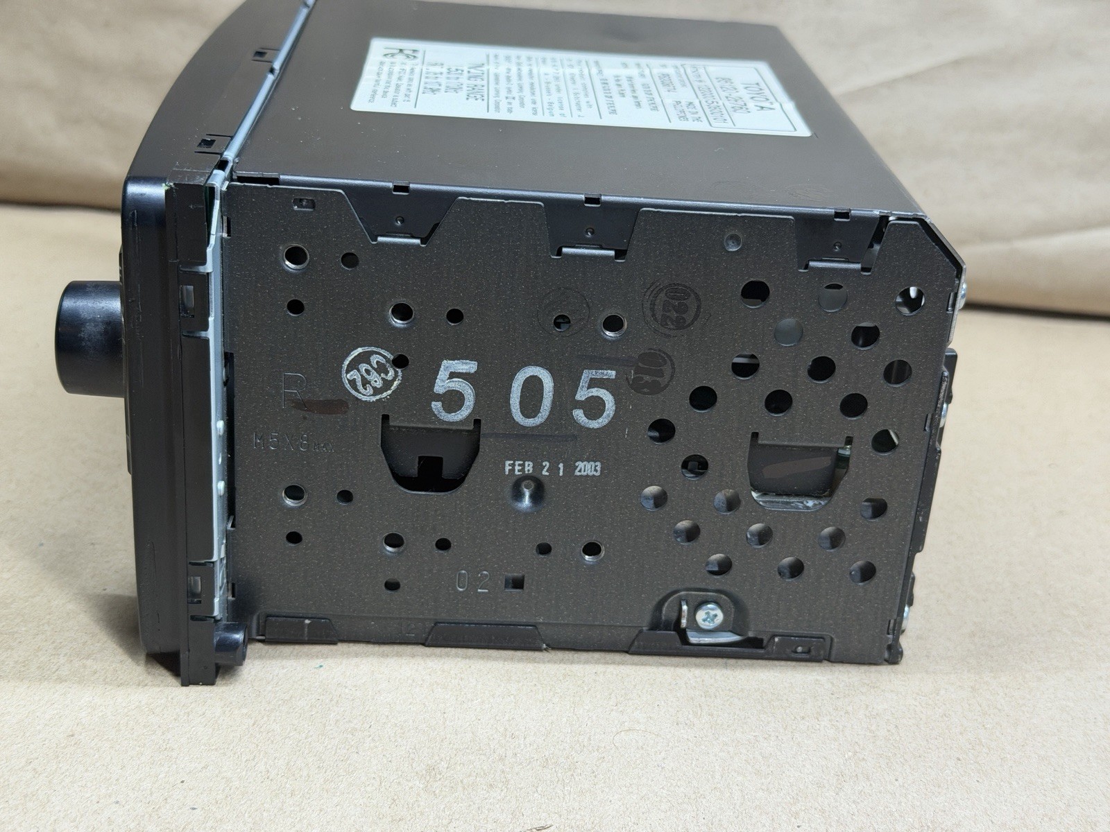 2003 Toyota RAV4 Radio 86120-2B760 | Fits 2002-2004 RAV4 and 2002-2004 Celica
