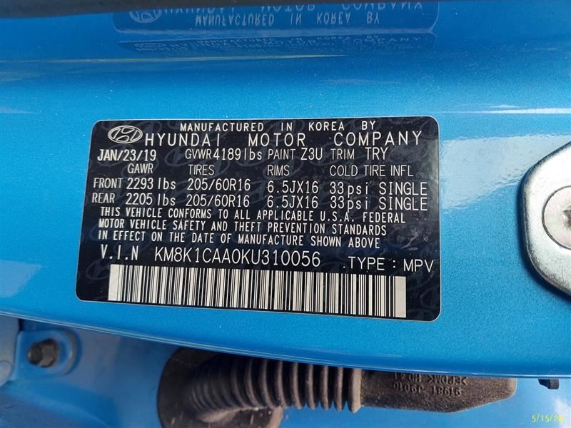 Audio Equipment Radio Receiver Assembly US Market Fits 18-21 KONA 3068663