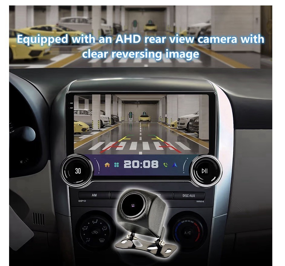 Single 1DIN 10.1″ Android Car Headunit Stereo Radio GPS WIFI BT