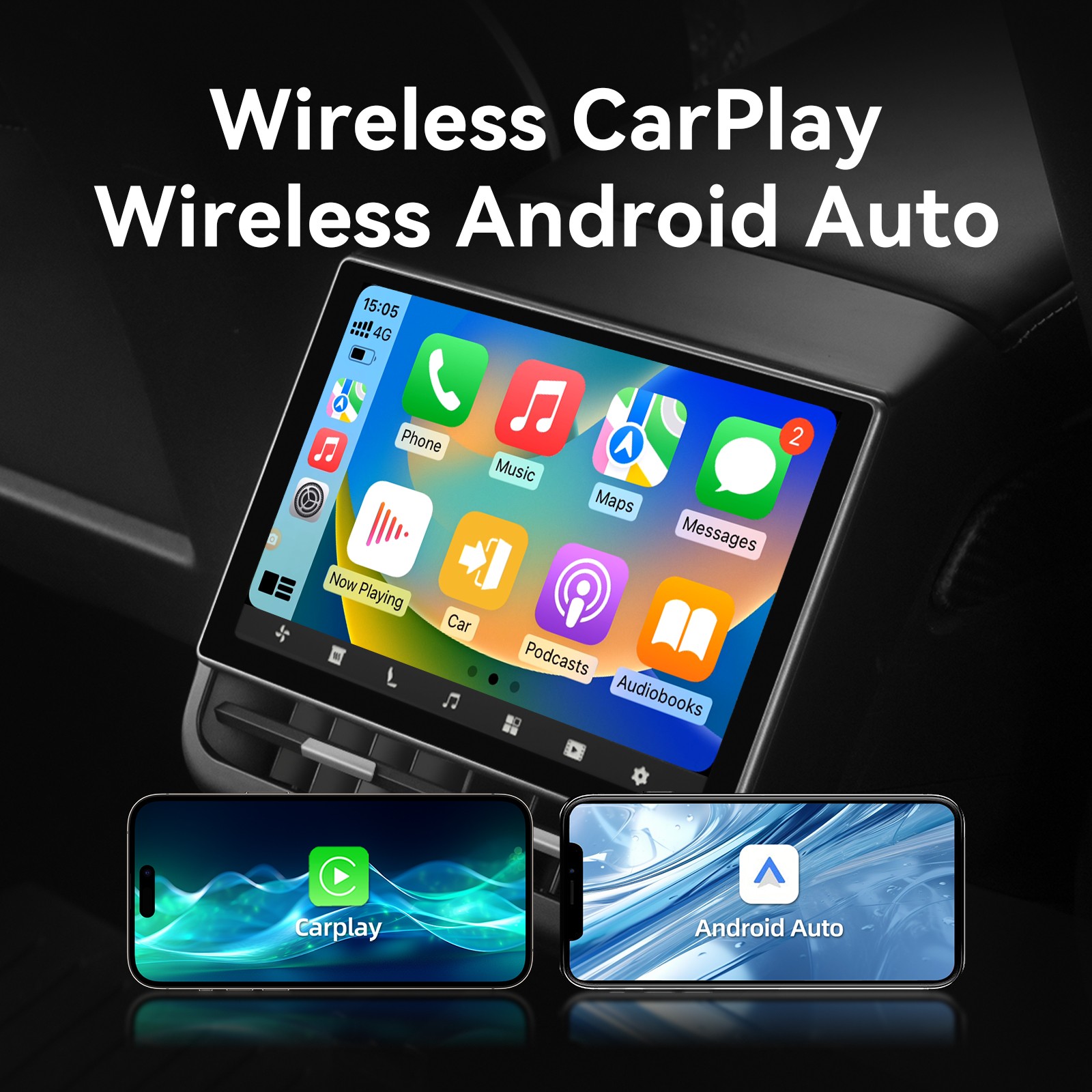 8.66 Inch Rear Display Screen Compatible with Tesla Model 3 19-23&Y 19-24 4+64G