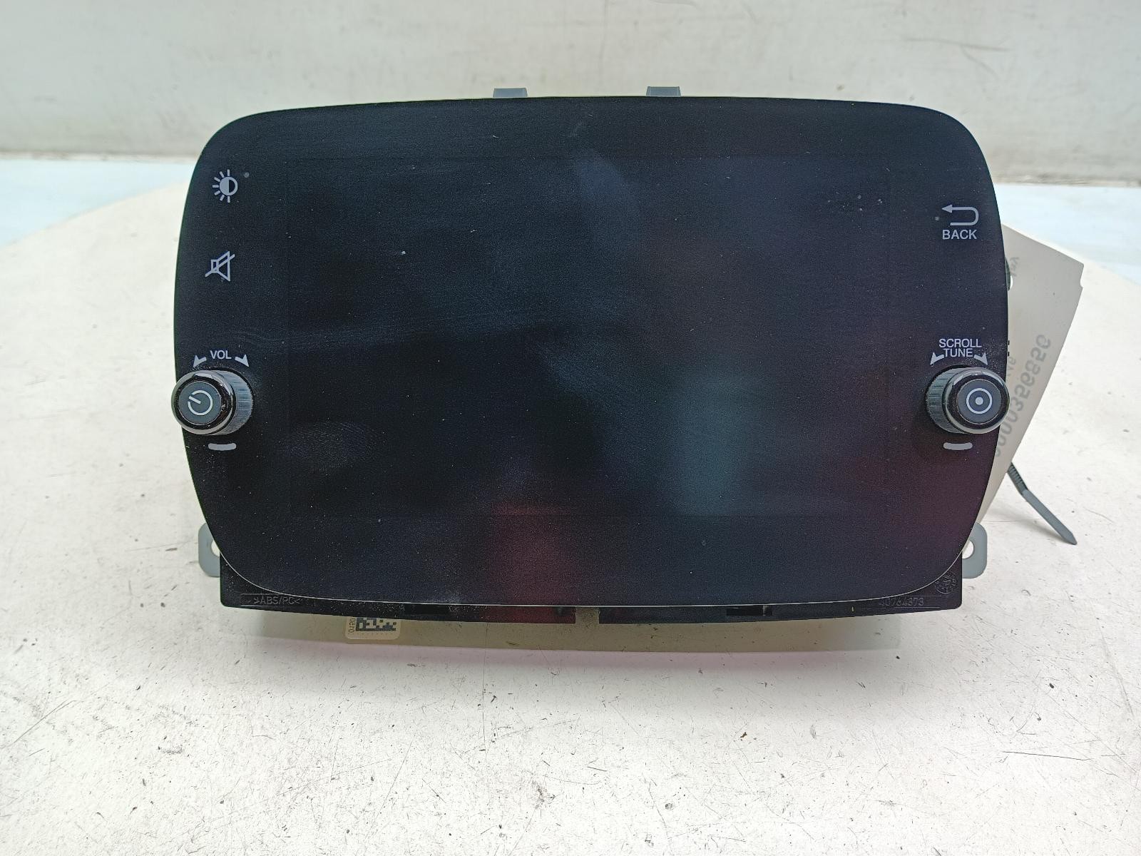 FIAT 500 ABARTH DISPLAY SCREEN HEAD UNIT 735709072 595 2007-2025