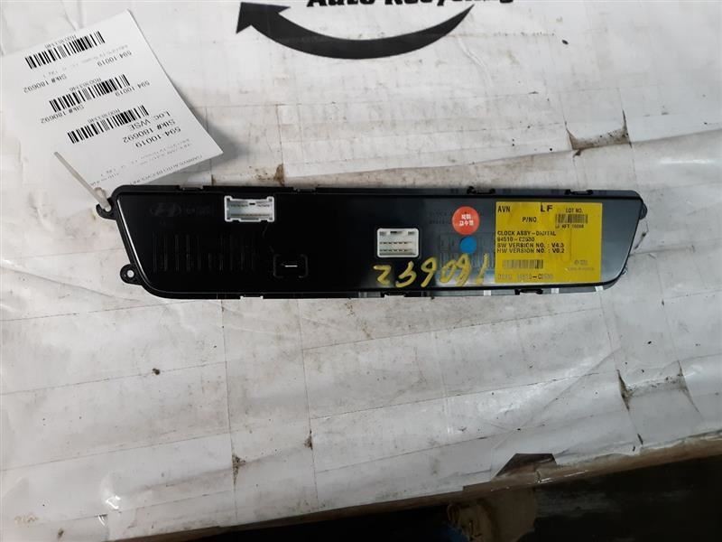 Info-GPS-TV Screen Control Panel Clock ID 94510C2530 Fits 15-17 SONATA 383346