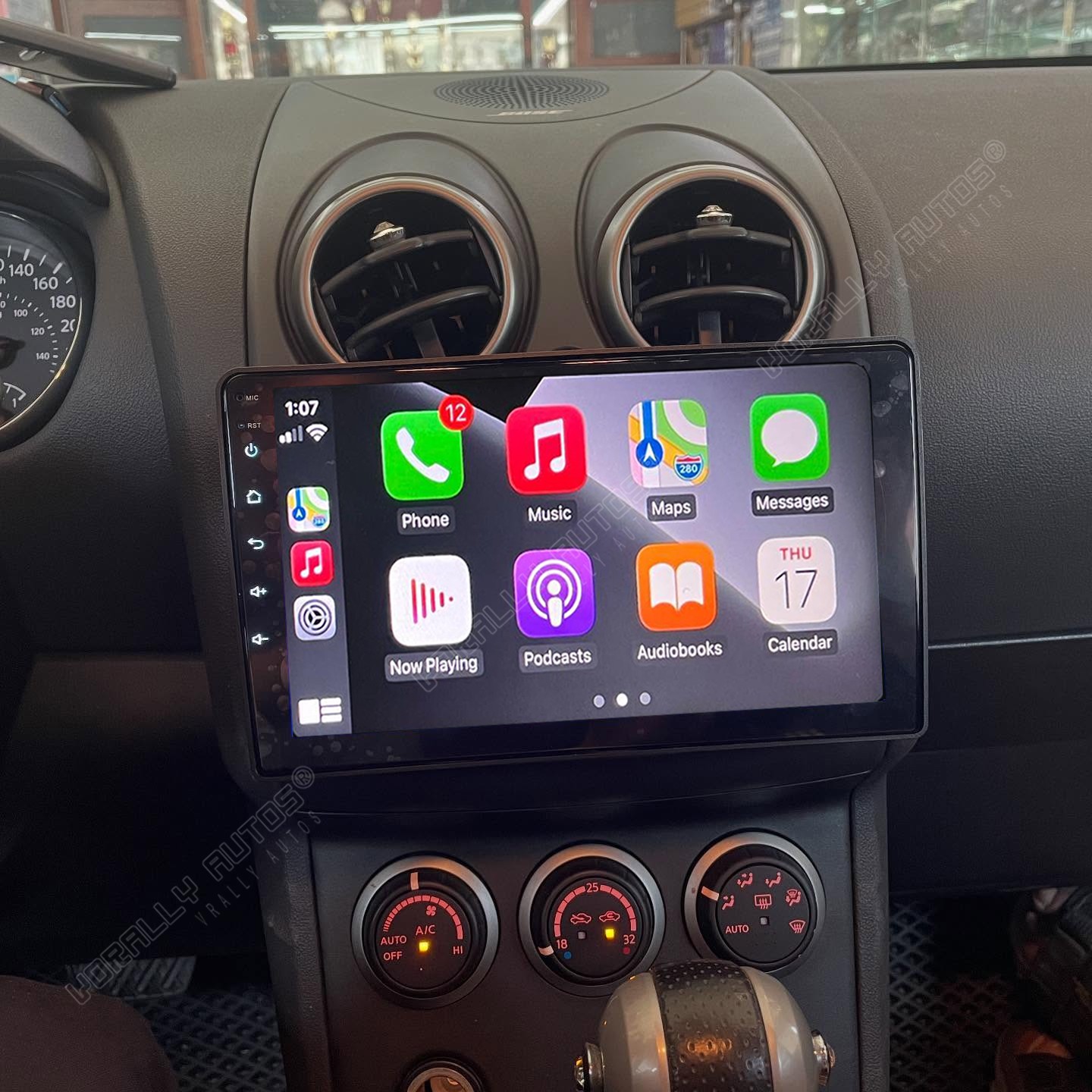 4+64G For 2008-2013 Nissan Rogue Apple Carplay Android 15 Car Stereo Radio GPS