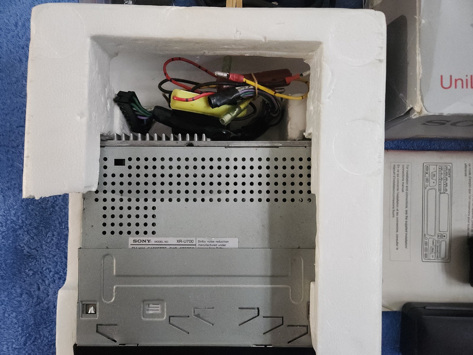 Sony XR-U700 UniLink Cassette Receiver – Complete in Original Box