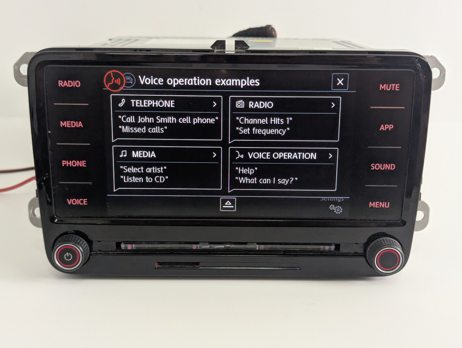 2020-2022 VOLKSWAGEN PASSAT DASH RADIO RECEIVER DISPLAY CD PLAYER HEAD UNIT OEM
