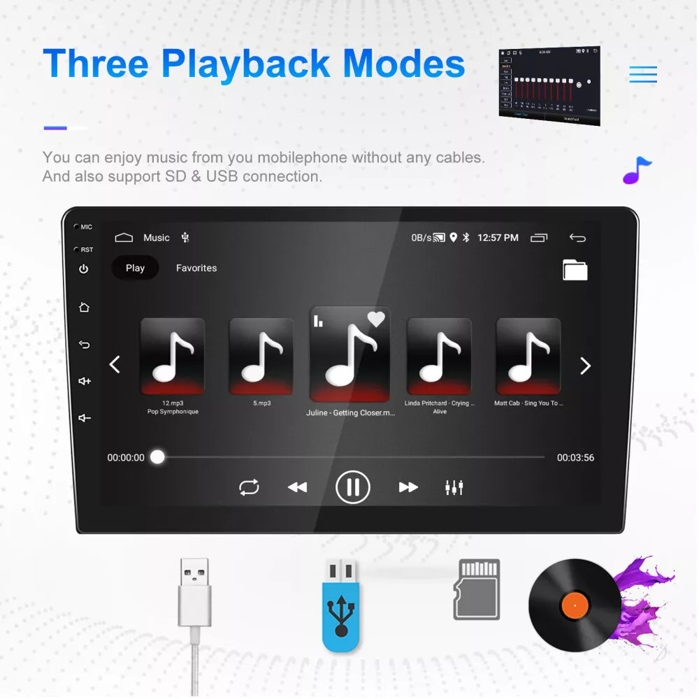Android 13 Car Stereo Radio GPS Wifi CarPlay BT DAB+ For VW Caddy Touran Golf