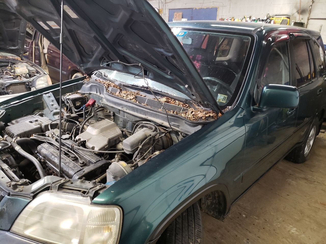 Audio Equipment Radio Am-fm-cd Fits 99-01 CR-V 1163683