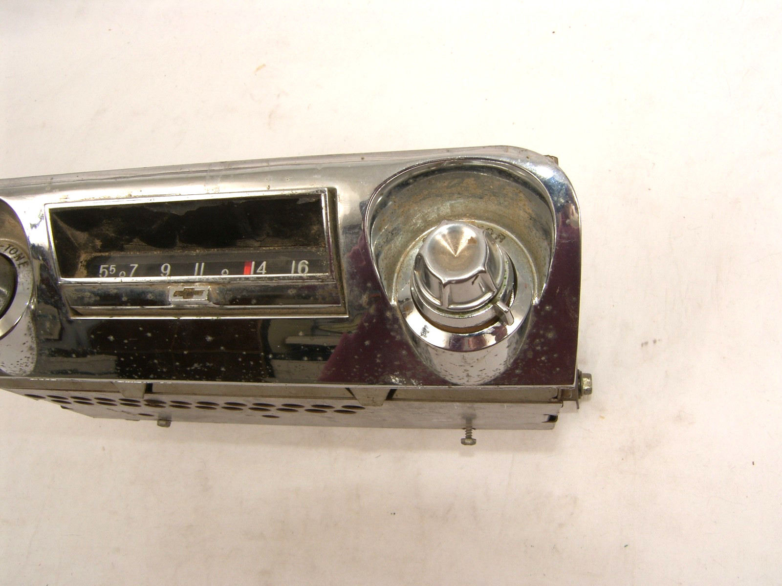 OEM Original 1959-60 Chevy Impala Bel Air Biscayne AM Radio w/Knobs Parts Repair