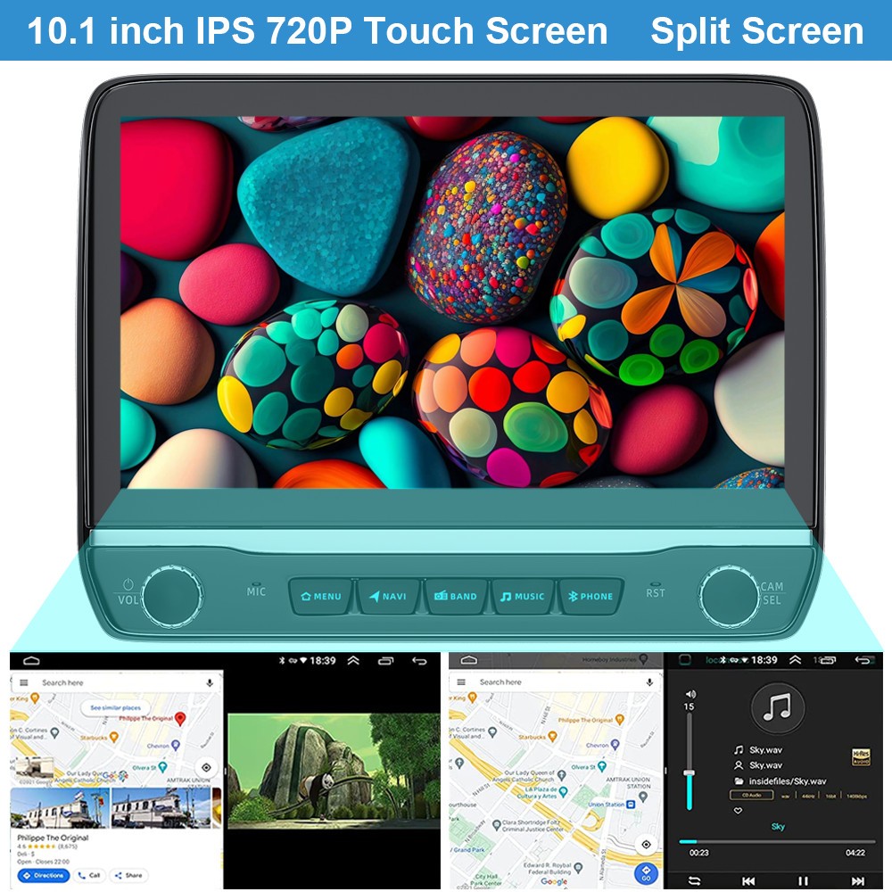 4G+64G Car Radio Stereo Carplay Navi For 2013 2014 2015-2018 Ram 1500 2500 3500