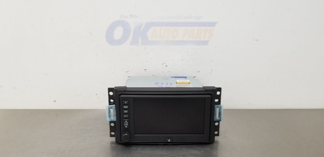 07 CHEVY CORVETTE C6 RADIO RECEIVER HEAD UNIT NAVIGATION DISPLAY 15791220