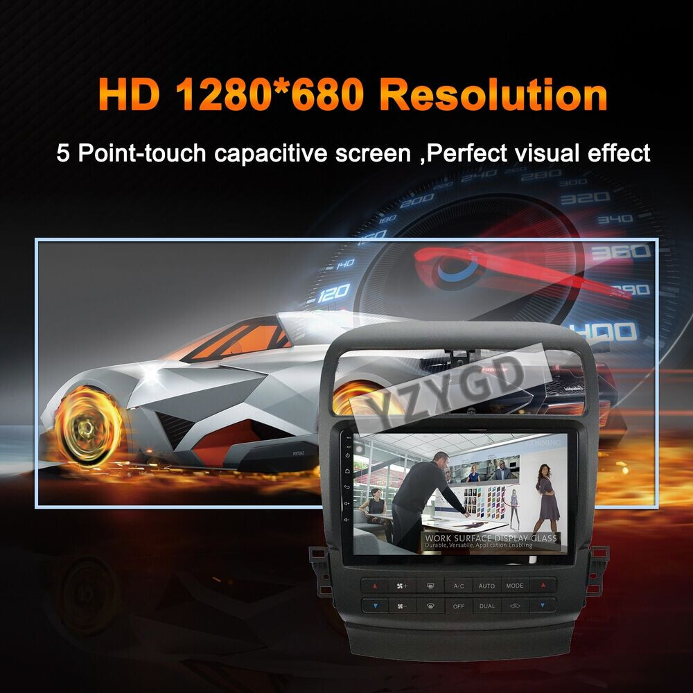 For Acura TSX 2004-2008 Car Multimedia Radio CarPlay Stereo Video GPS Android 4G