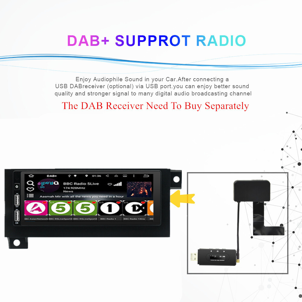 Fit For Dodge Ram Charger 1981-1993 6.8in Car Stereo Radio Player WIFI Bluetooth