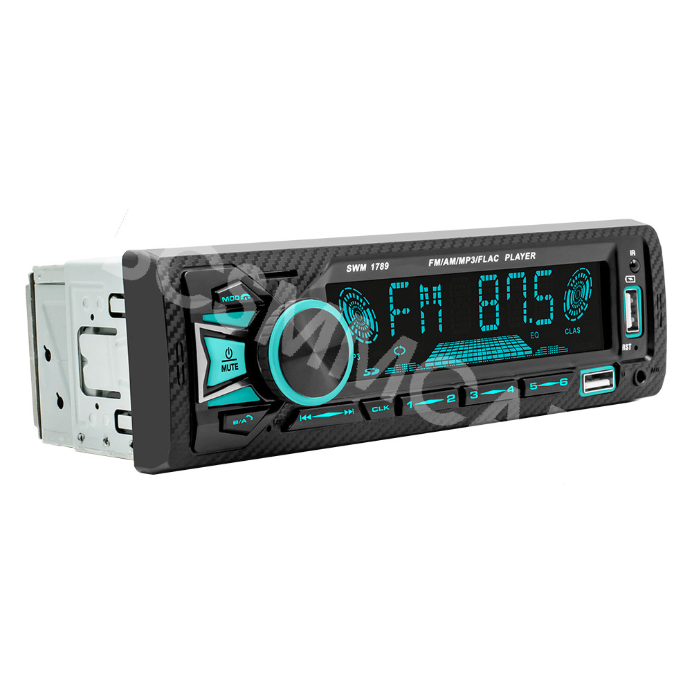MP3 Player Bluetooth Car Receiver FM Radio Stereo 1Din In-Dash Audio USB