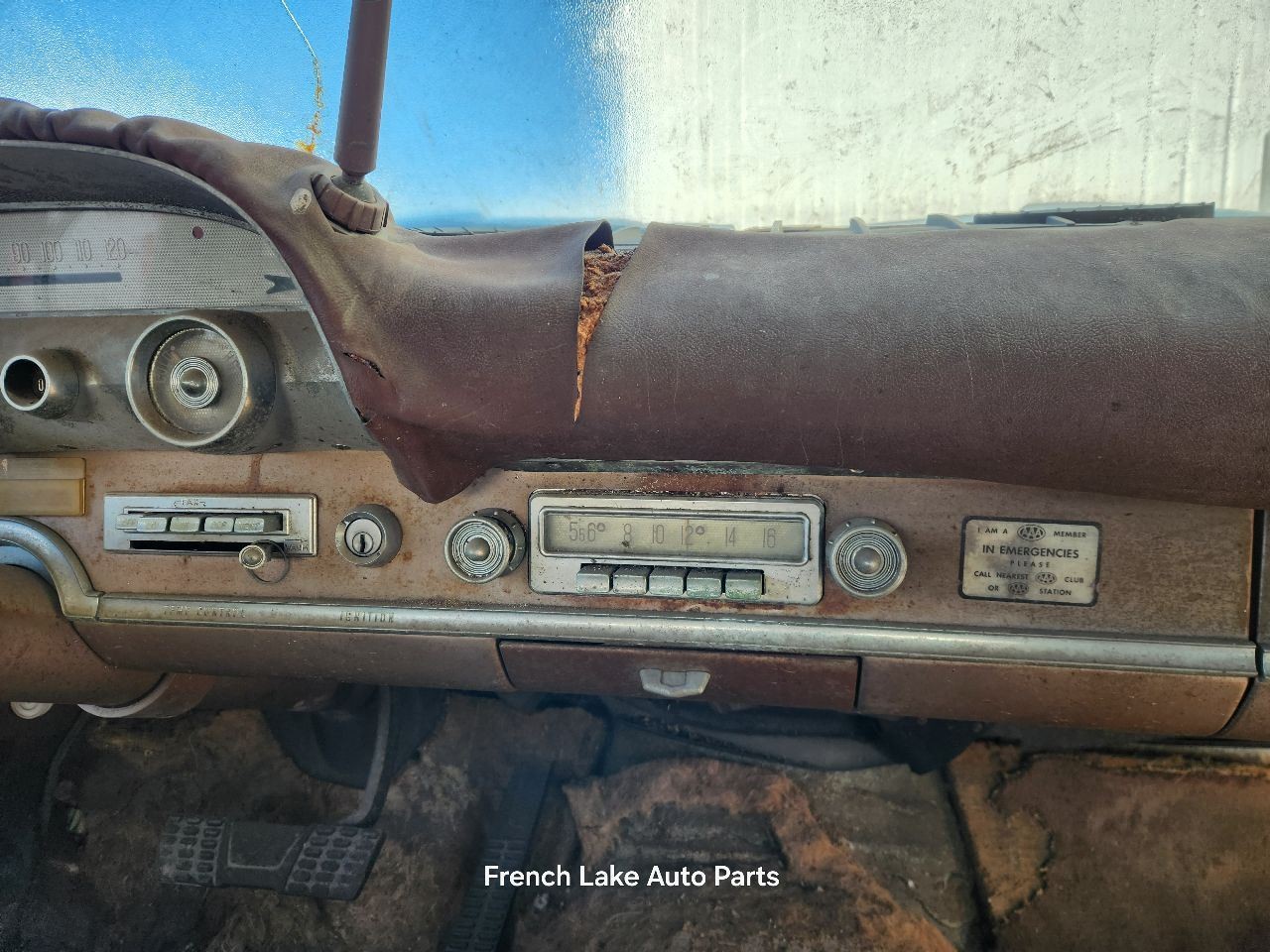 AM Radio Untested Fits 59 DESOTO 1280866