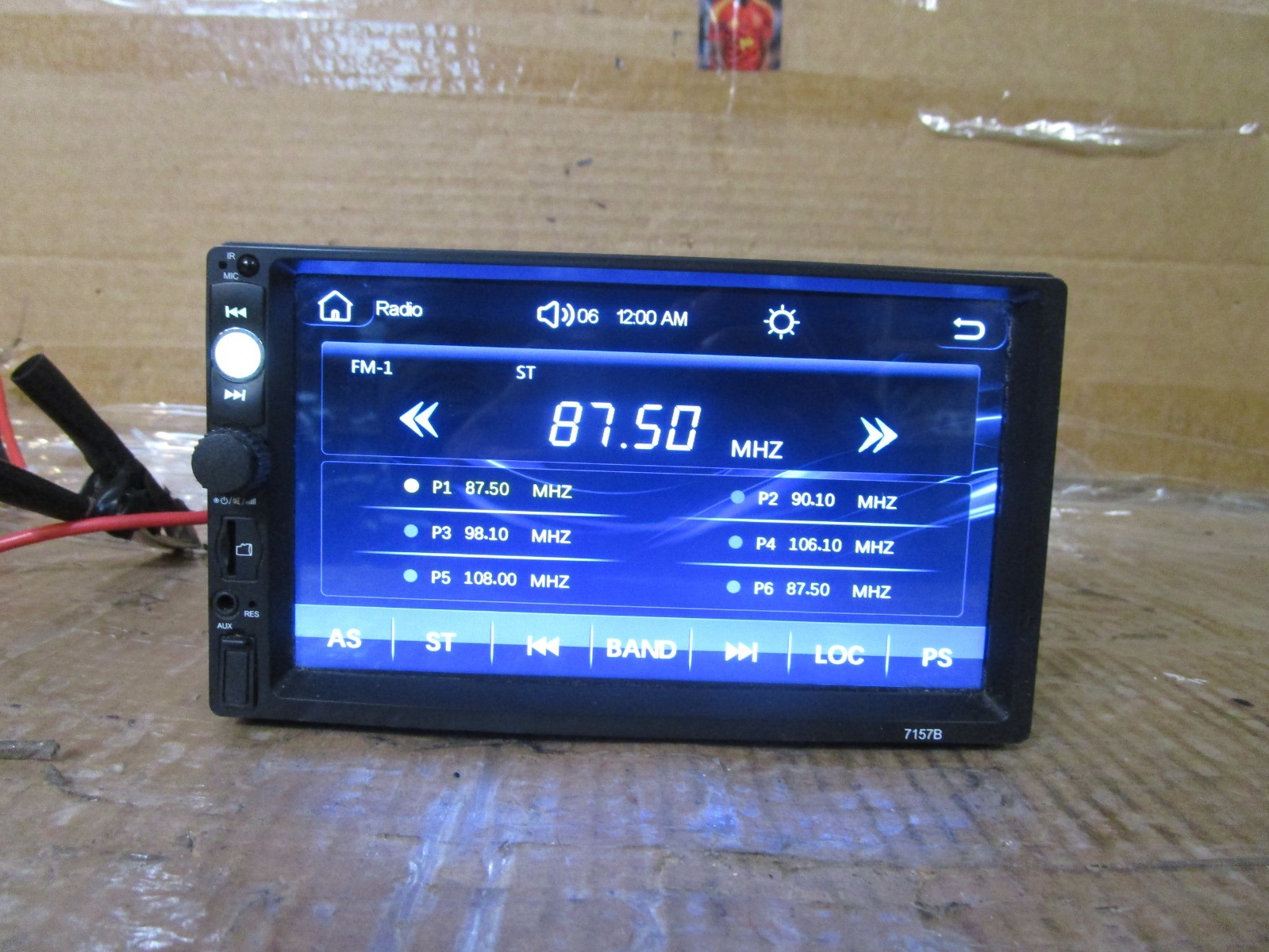Aftermarket HD 7 Inch Radio Stereo Sound Receiver Display Screen Monitor 7157b