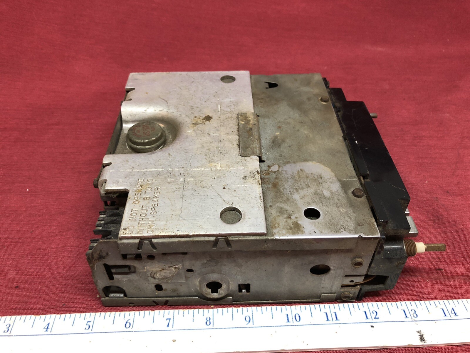 1970s GM AC DELCO GMC CHEVY BOP AM/FM RADIO CORE NOT WORKING PARTS ONLY