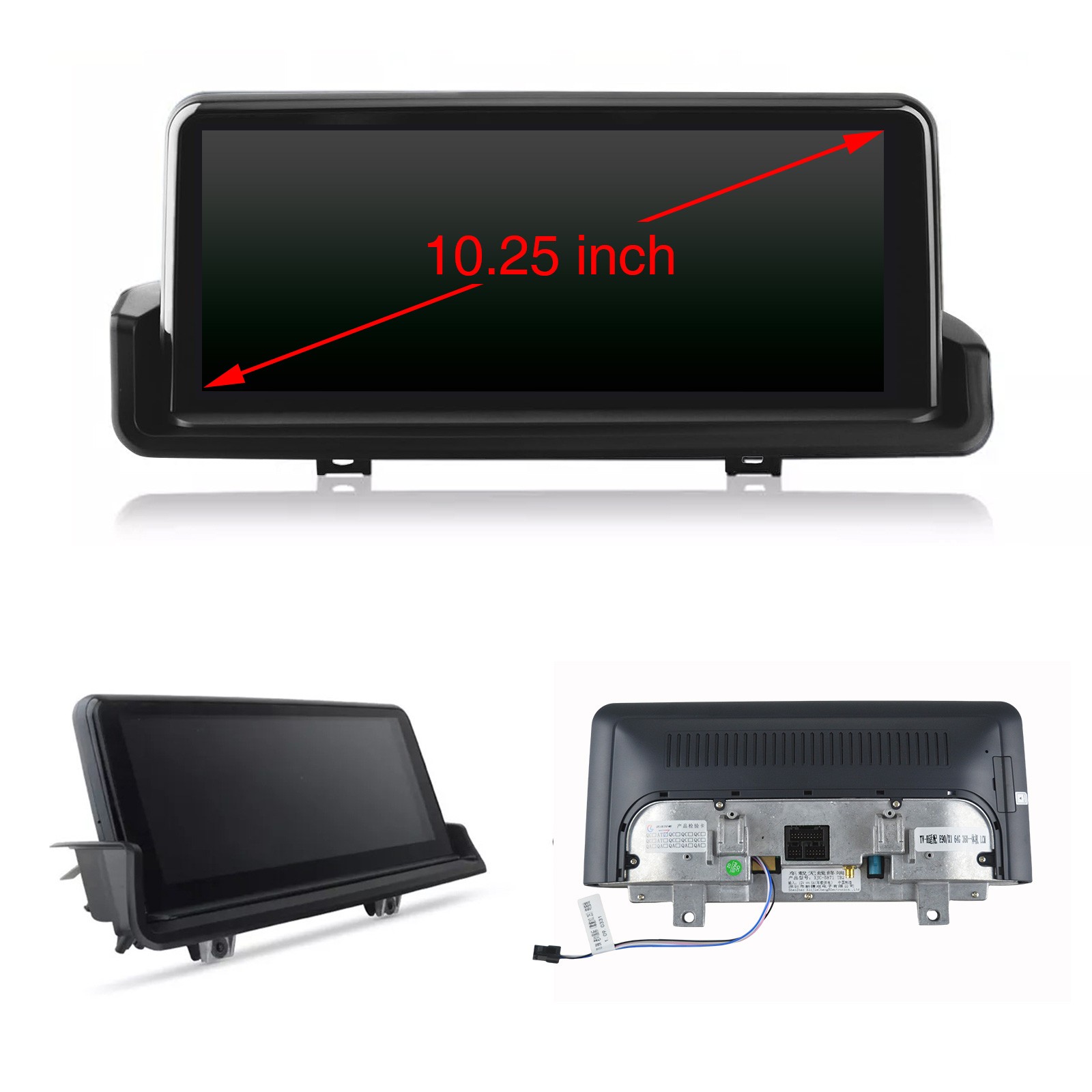 AHD+CarPlay Android 15 8Core 6+128G Car Stereo GPS Navi WIFI For BMW E90 E91 E92