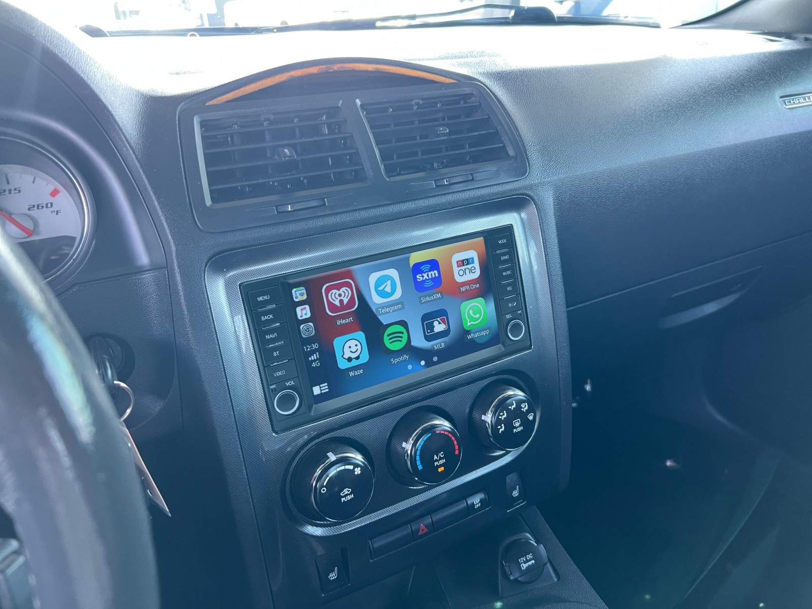 Carplay Radio For 2008-2014 Dodge Challenger Android 15 GPS NAVI WIFI Head Unit
