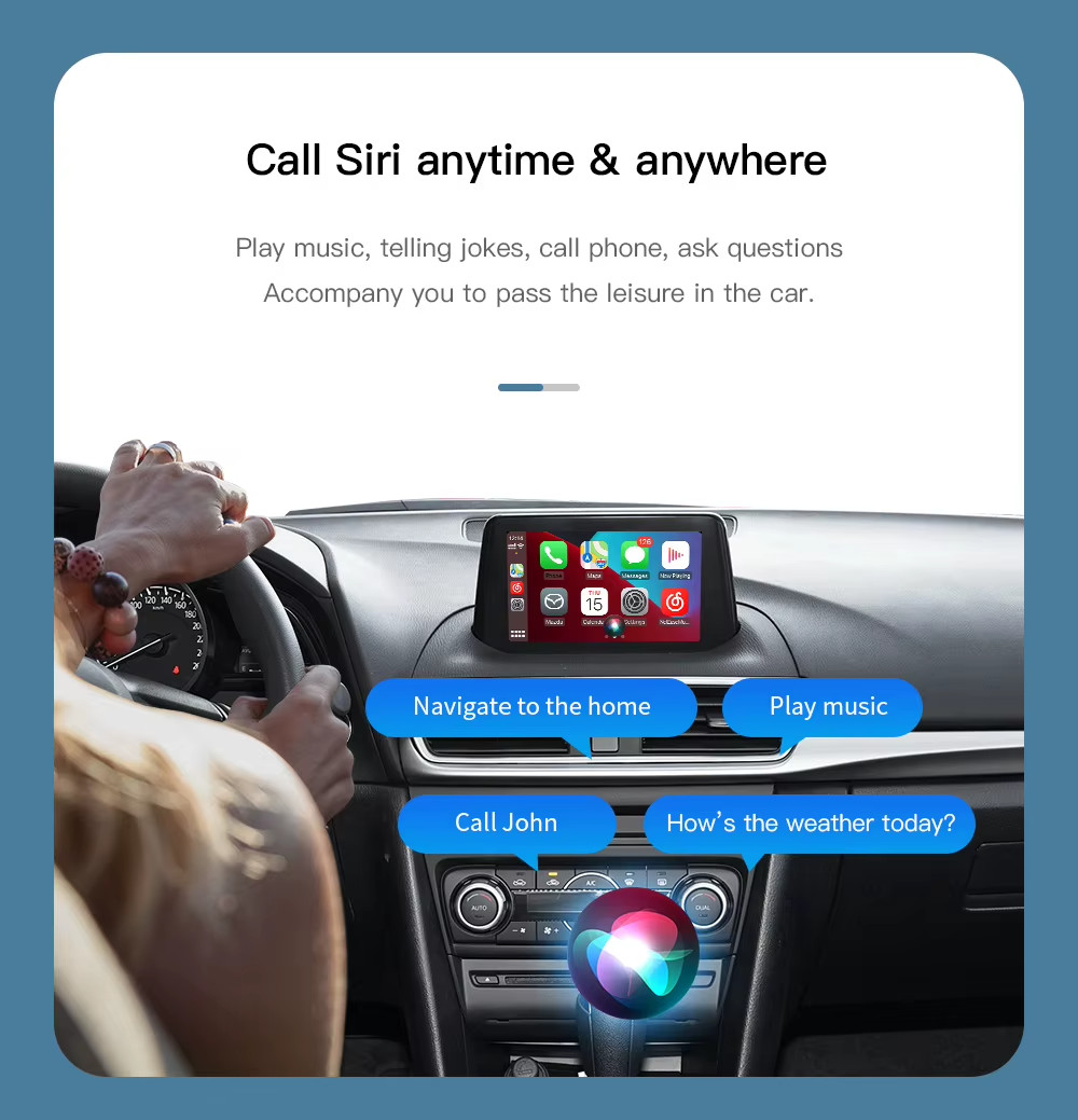 Mazda WIRELESS Android Auto Kit Apple Carplay CX5 CX3 CX9 MX5 Mazda 6 Mazda 3