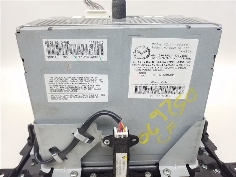 Audio Equipment Radio Receiver Am-fm-cd 6 Disc Fits 07-08 MAZDA CX-7 658083