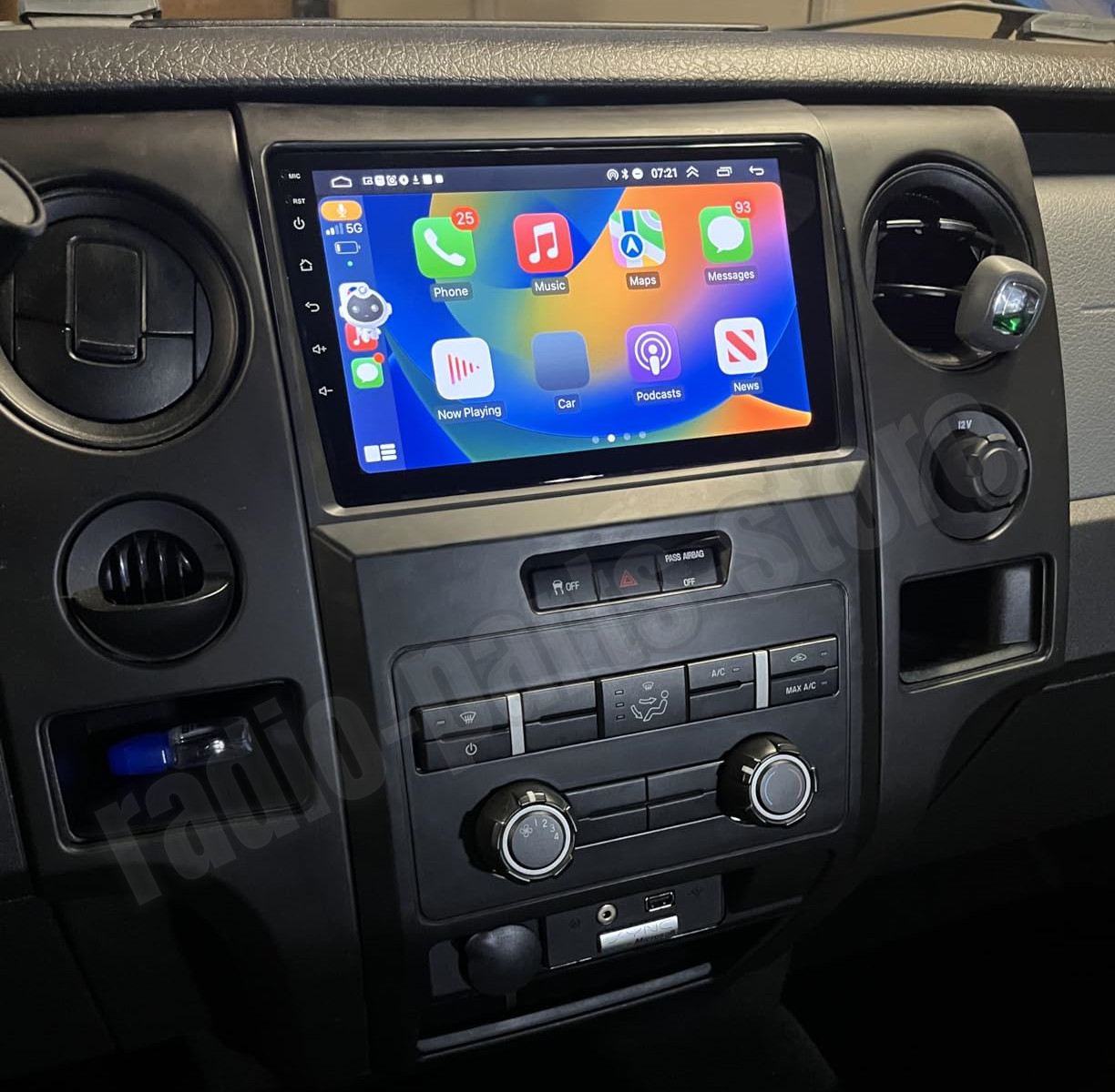 9″ Stereo CarPlay 6+128G for Ford F-150 F150 2009-2014 GPS Radio Navigation WiFi