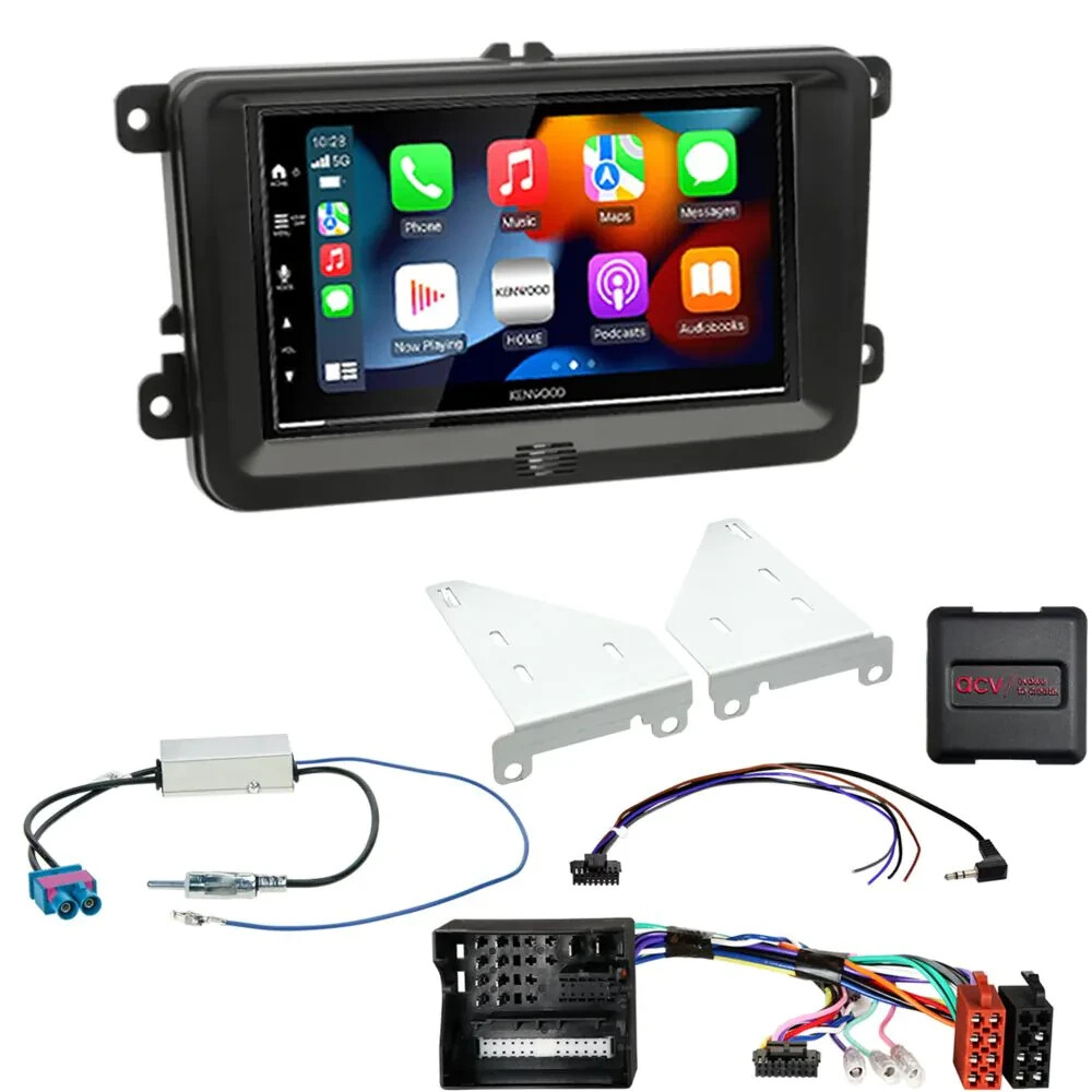 Kenwood DMX7722DABS Stereo Carplay Android Upgrade for VW Amarok (2H) 2016-2020