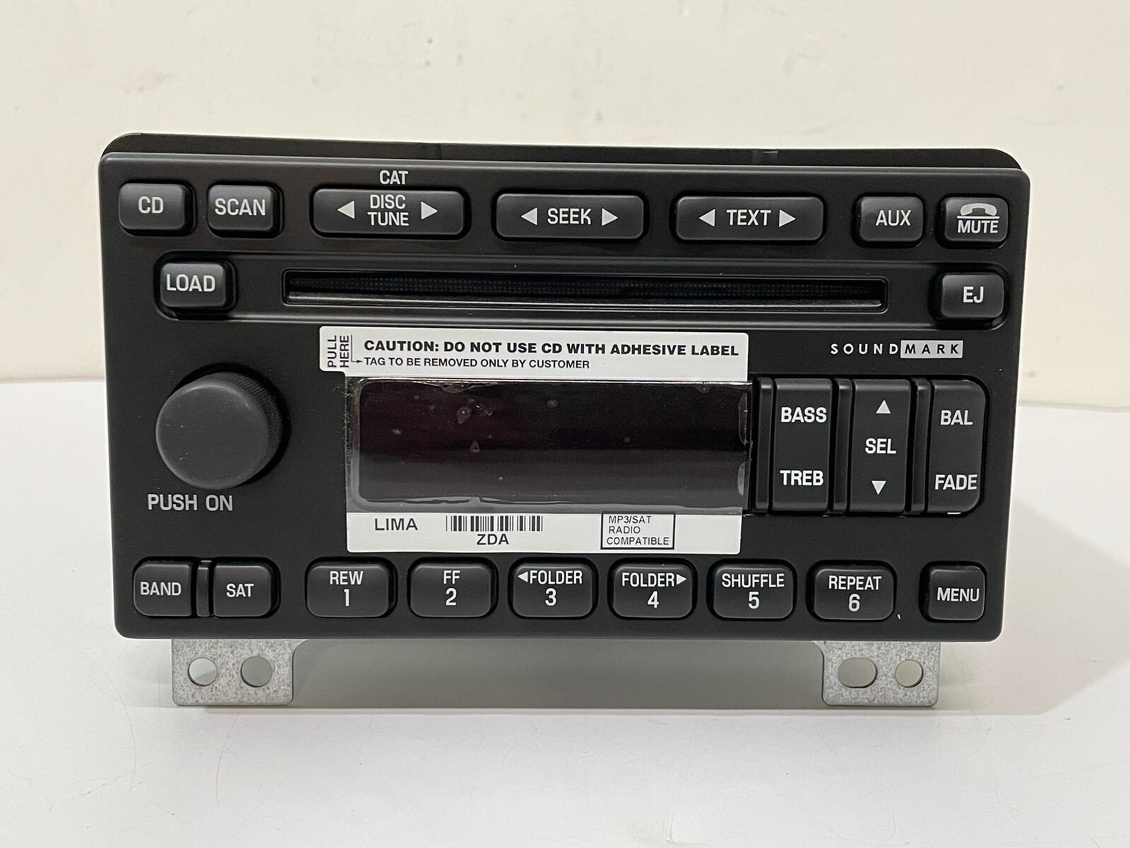 OEM Ford 5C5T-18C815-AC ~ Radio AM FM 6 CD Changer w/ Bluetooth for Ford Lincoln
