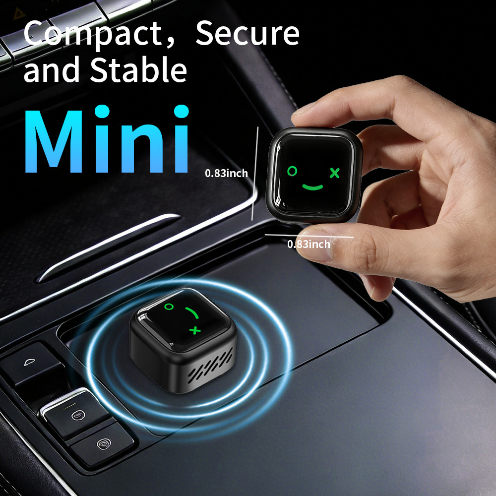 Wireless USB Carplay Adapter Dongle For iPhone Apple Android Auto Plug &Play