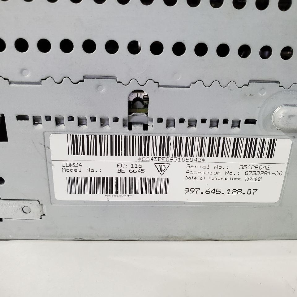 2005 2008 Porsche Boxster OEM Herman Becker Receiver 99764512807