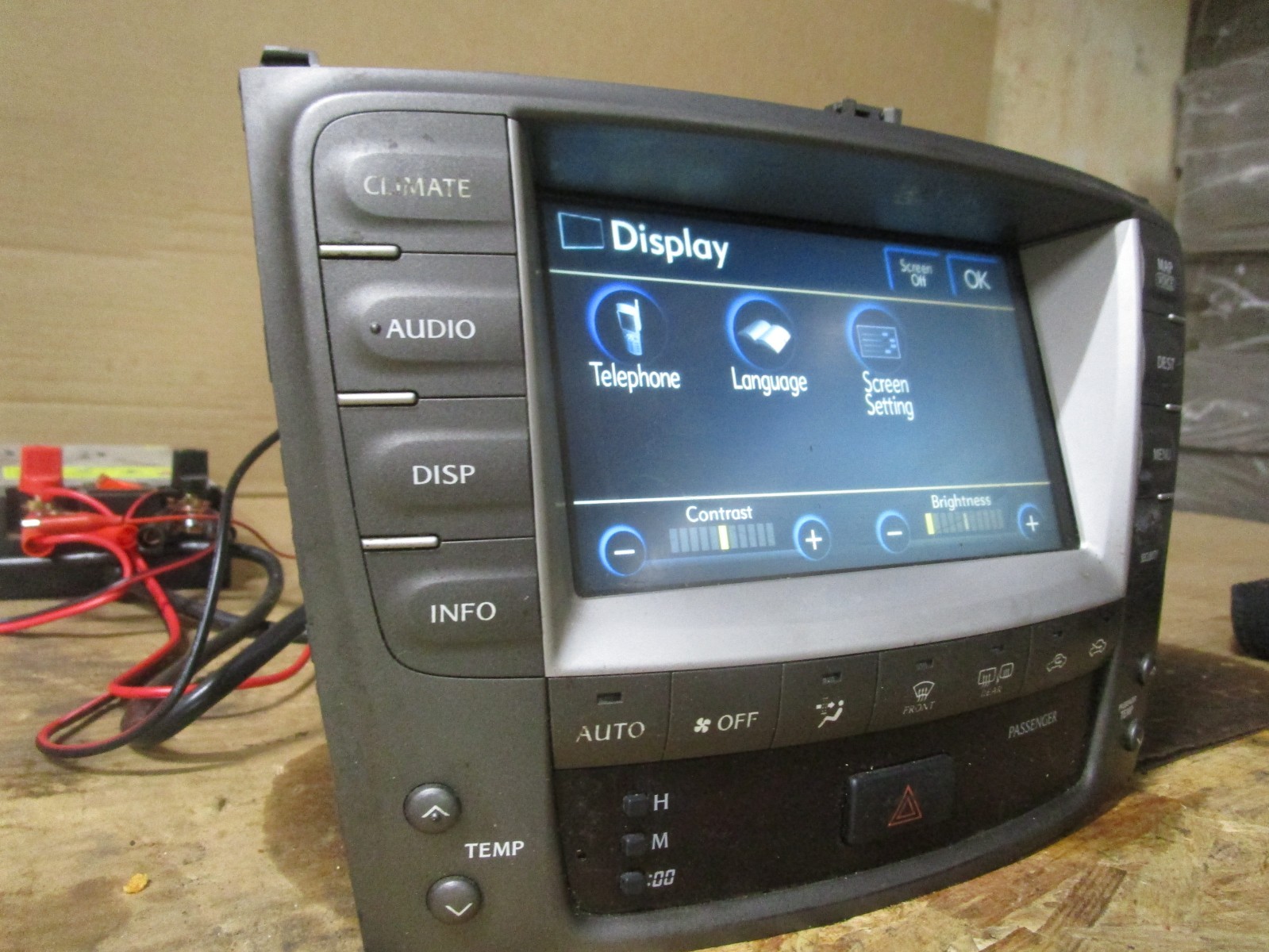 06 07 08 Lexus IS250 Radio Stereo Navigation Screen Display 86111-53050