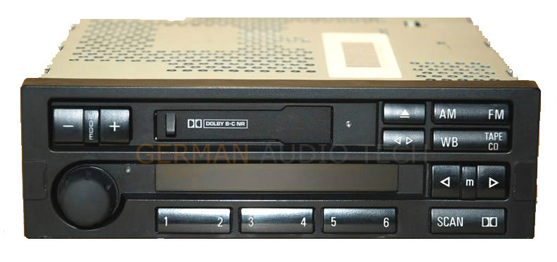 BMW AM FM RADIO C33 + CODE 1996 1997 1998 1999 E36 318 328 M3 Z3 65128364944 OK!