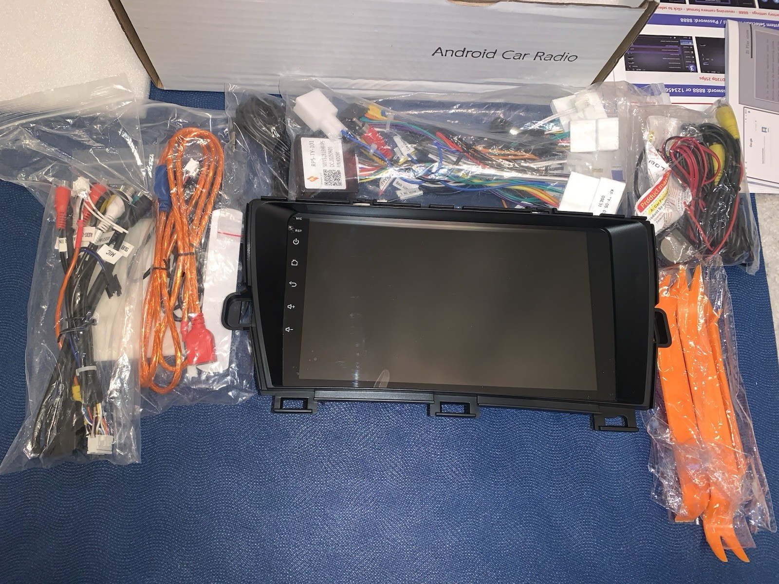 Toyota Prius 2010-2015 9-inch Android Car Stereo GPS 4/32gb Read Description