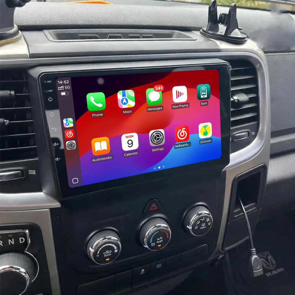 For Dodge Ram 1500 2500 3500 Multimedia 2014-2018 Android GPS Carplay Radio FM