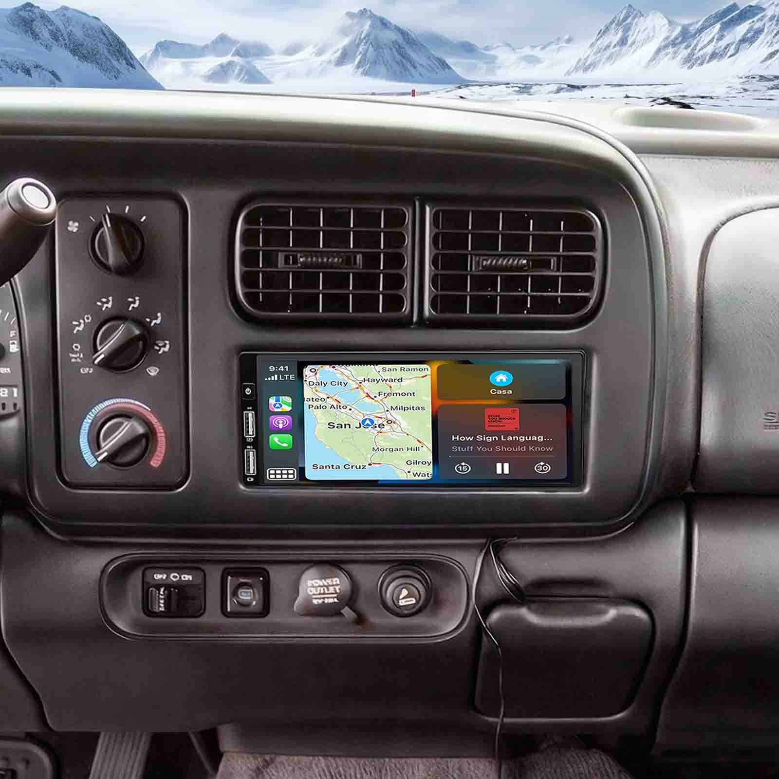 6.86in Car Stereo Radio For Chrysler New Yorker 1975-1996 Android13 Carplay WIFI
