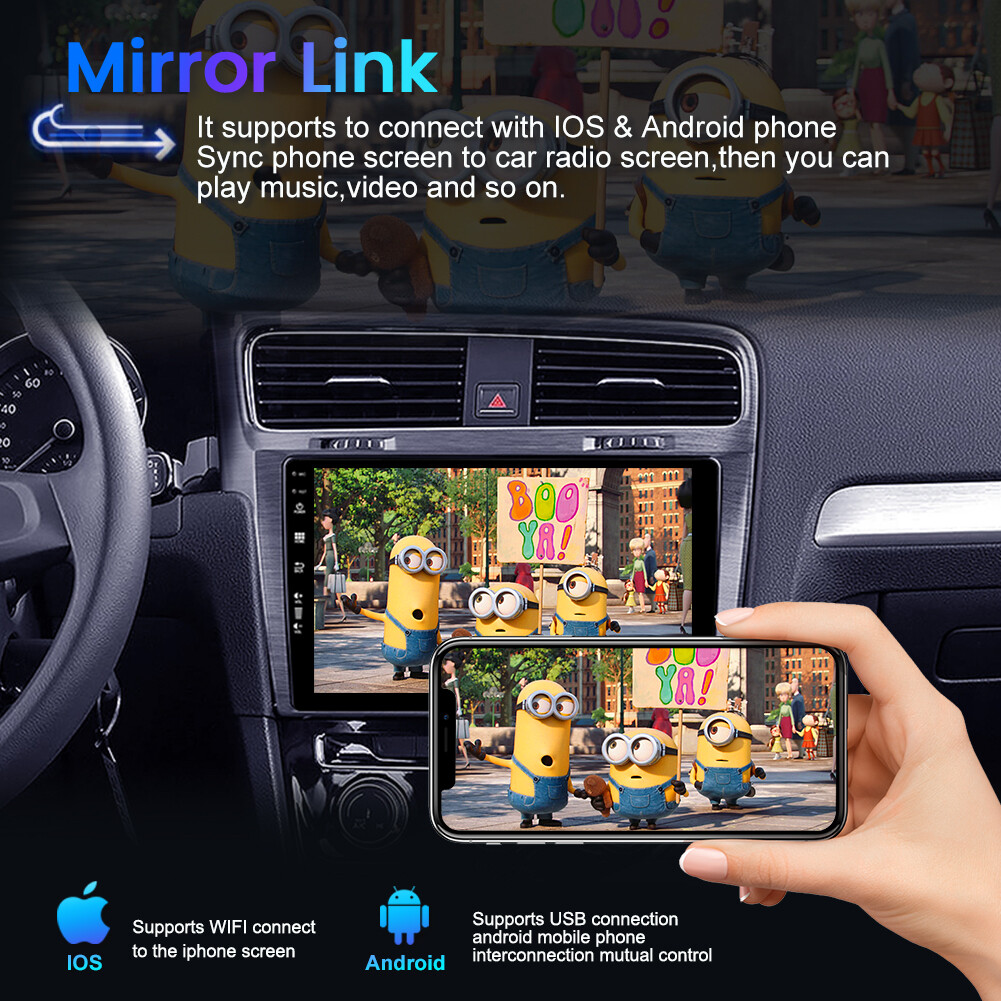 6GB+128GB Android 16 GPS Car Stereo For Volkswagen Golf 7 2012-2020 DSP Car play