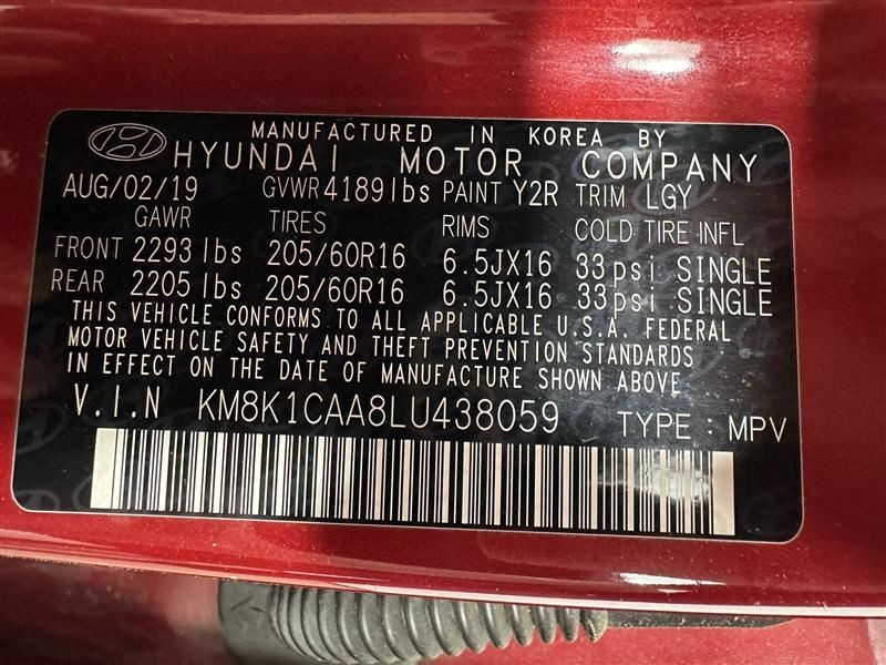 Audio Equipment Radio Display And Receiver US Market Fits 18-21 KONA 2494940