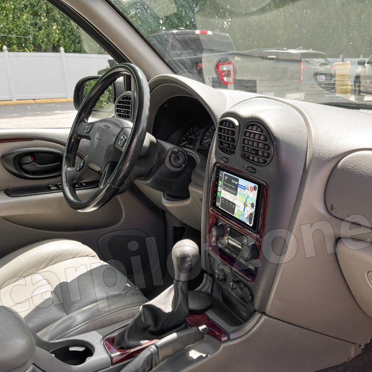For 2002-2004 Oldsmobile Bravada Android Auto & CarPlay Stereo Radio GPS 7″ RDS