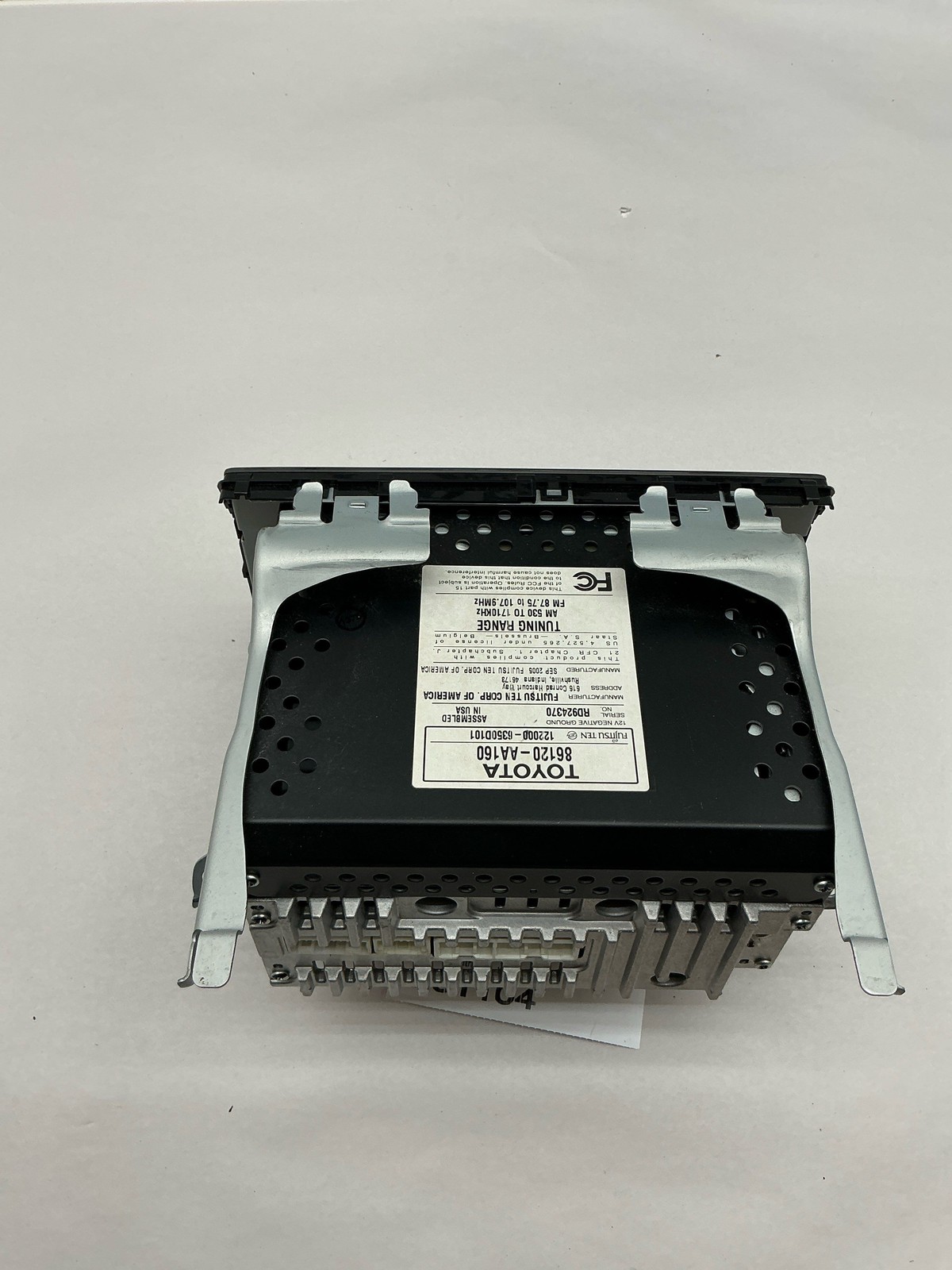 RECIEVER Audio & Visual Equip.(radio) TOYOTA CAMRY 05 06 ID 16860