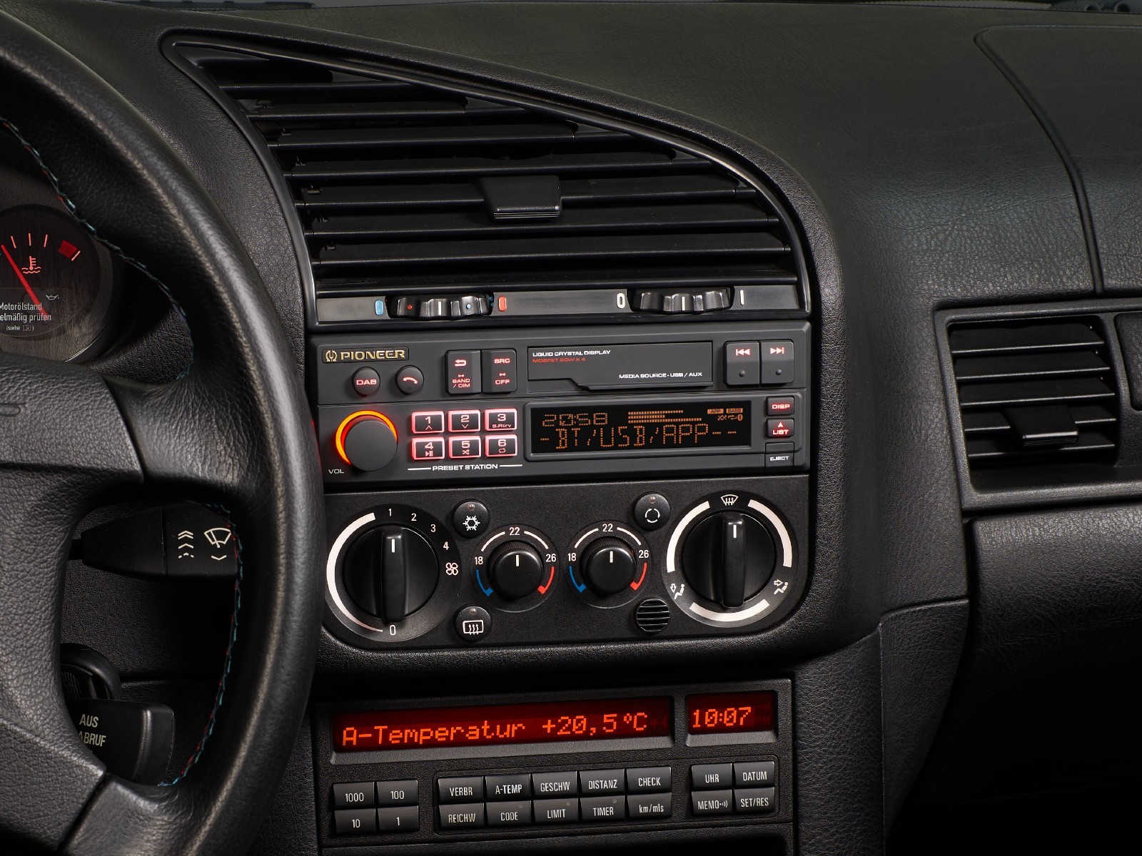 Pioneer SXT-C10PS – Retro Tape Deck Style BT DAB+ USB Aux Car Stereo IN STOCK
