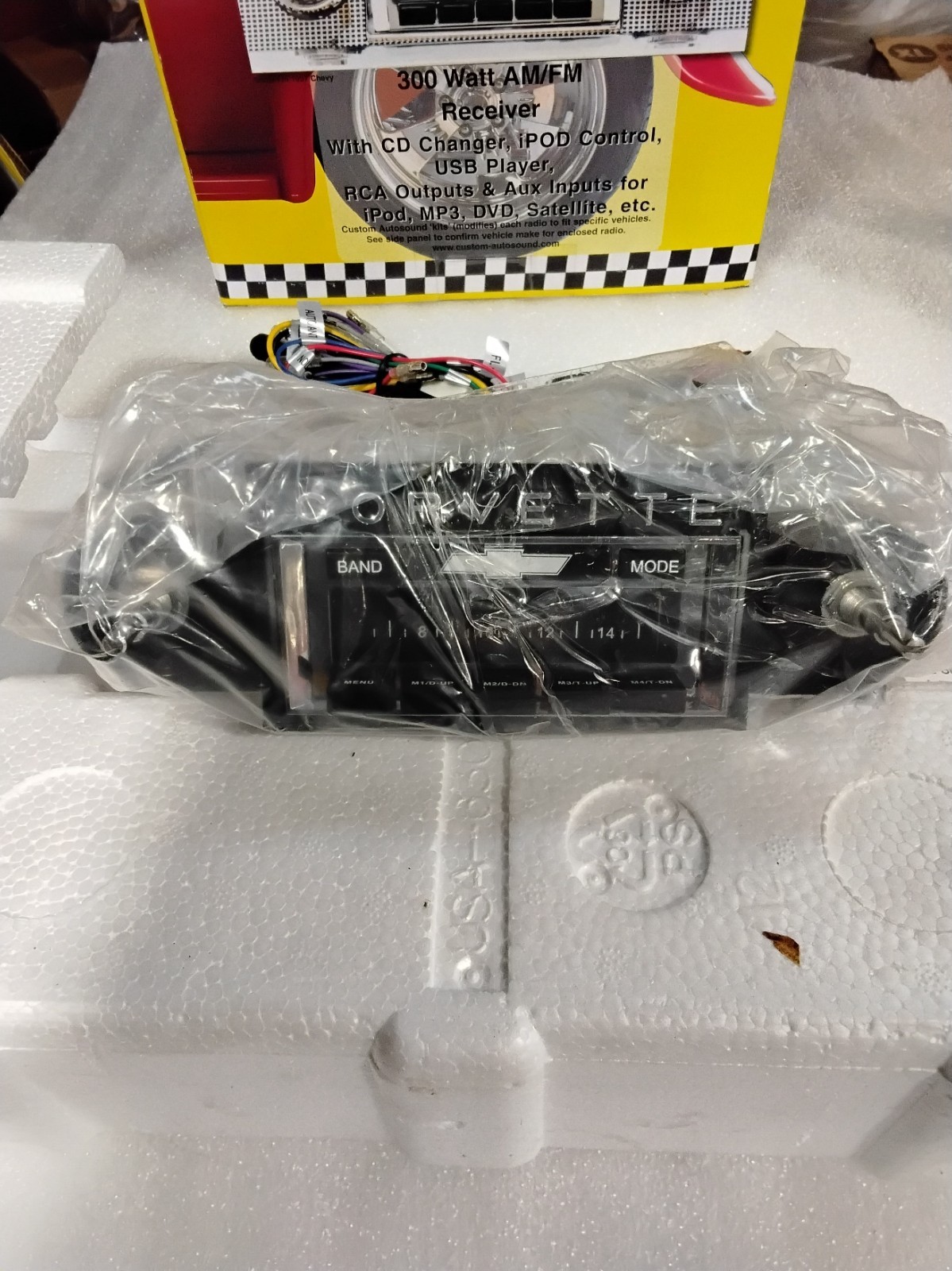 Custom Autosound USA-630 1968-76 Corvette Radio CVMV630 1KE200B 300 watt