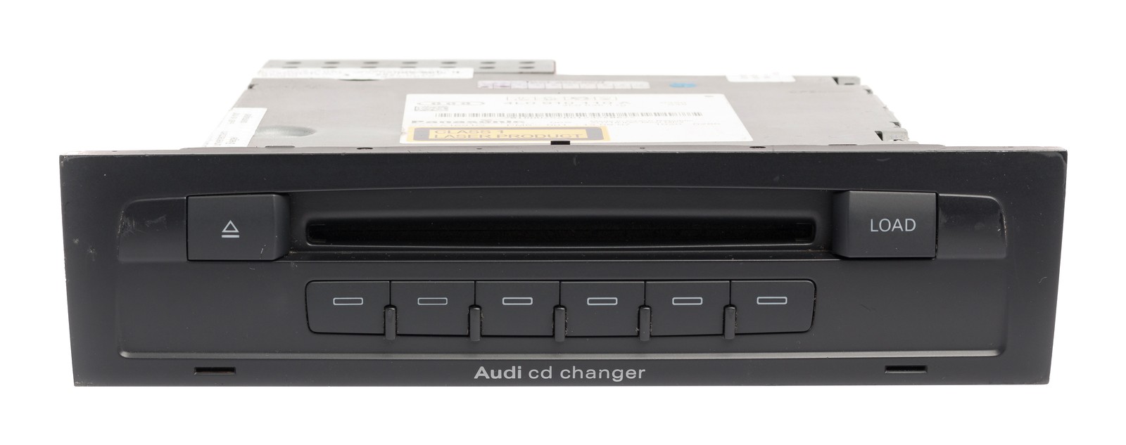 2007-11 Audi Q7 6-Disc Dash-Mounted CD Player and Changer Part Number 4L0910110A