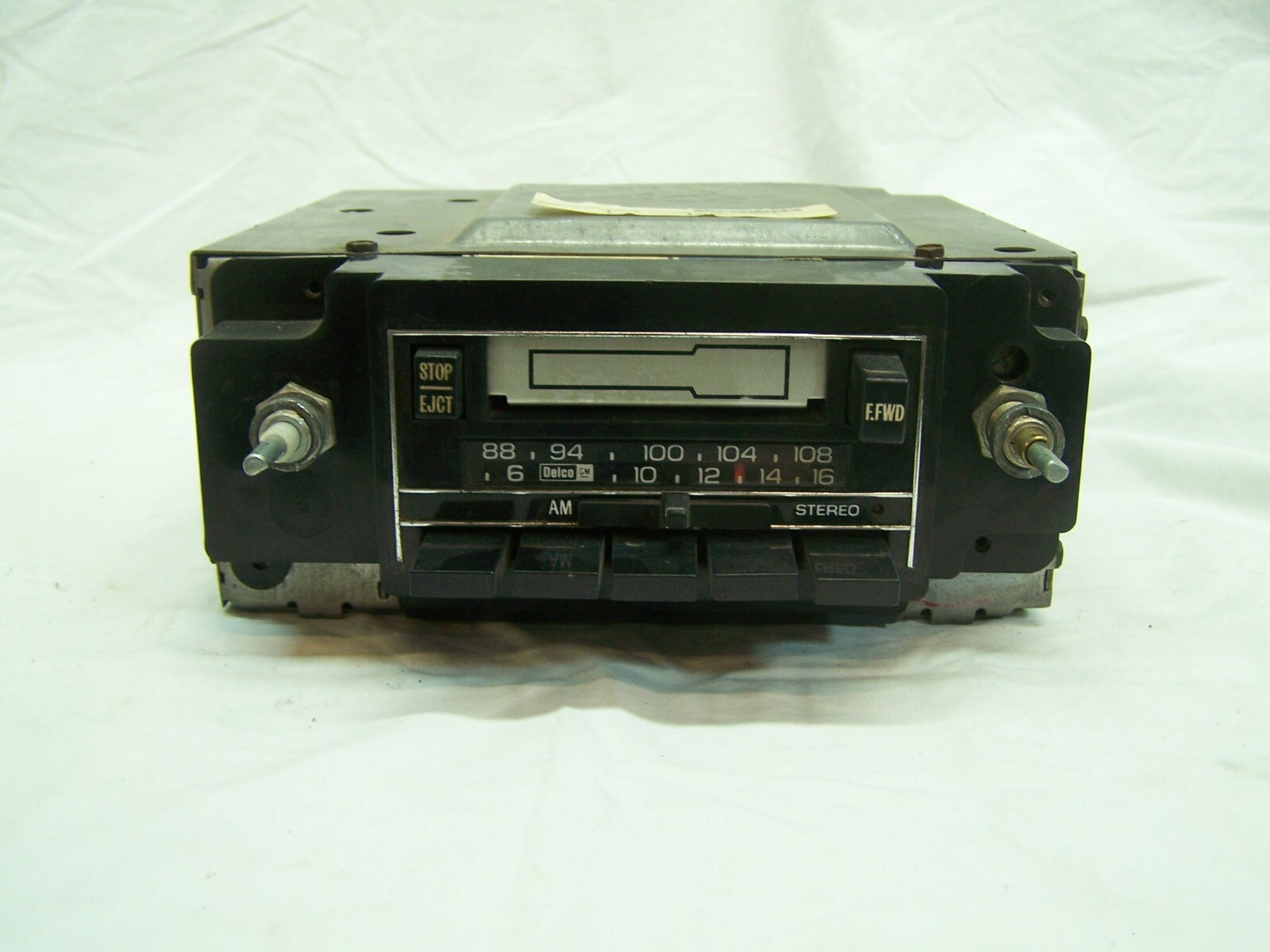 Corvette 1979-1980 AM FM Stereo Cassette Radio in Unknown Working Condition
