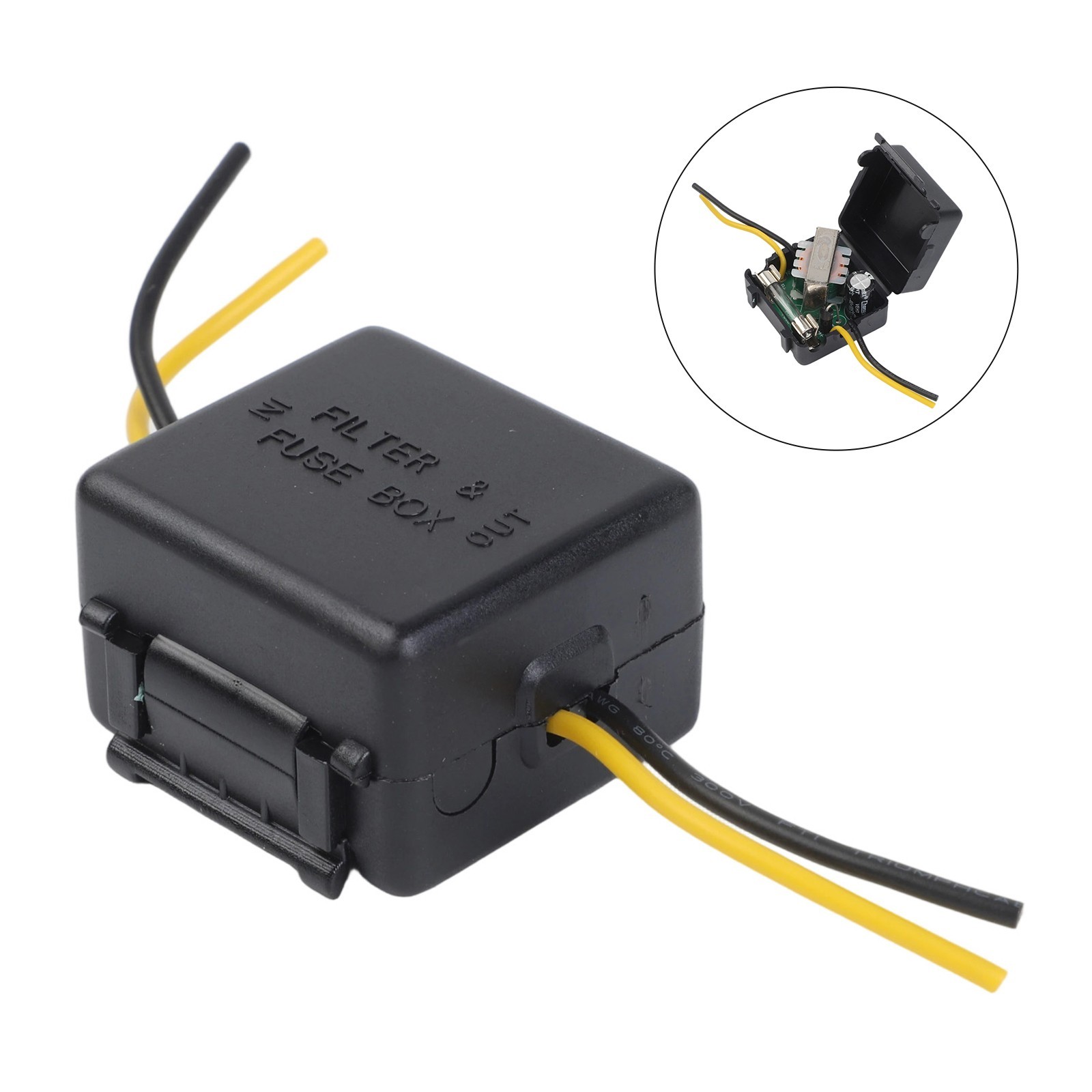 Quick and Easy Installation Car Power Signal Filter for Enhanced Sound