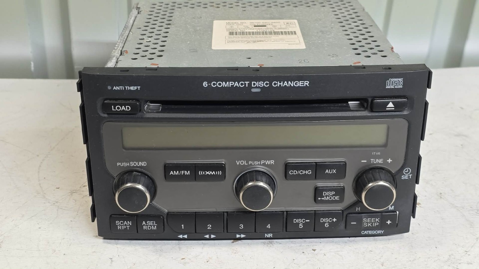 2006-2008 Honda Pilot Am Fm Cd Player Radio Receiver OEM 39100-S9V-A600