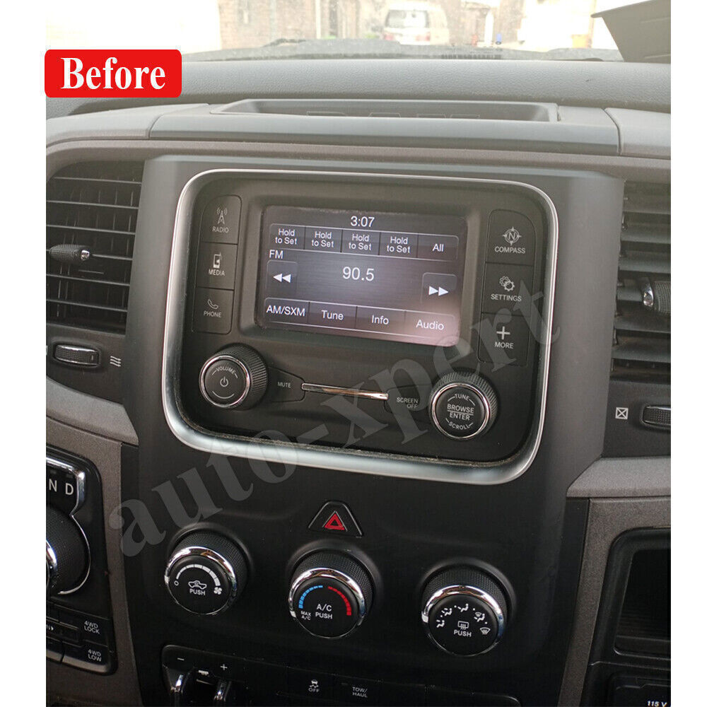 For 2016-2024 Ram Tradesman Warlock Apple CarPlay Radio Android 13 GPS FM Stereo