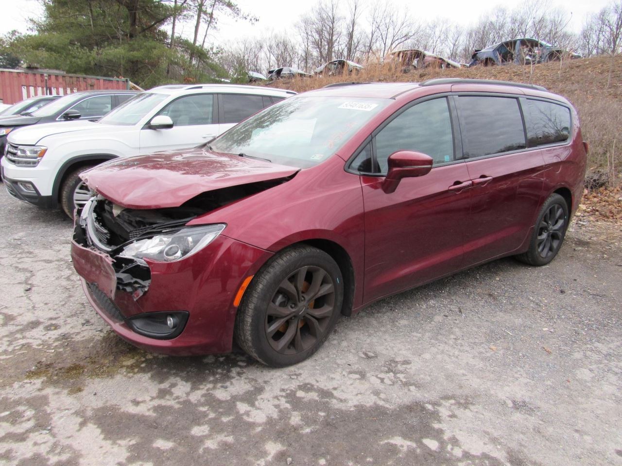 Info-GPS-TV Screen Display Front Dash ID 68316174 Fits 18-20 PACIFICA 1105503